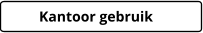 Kantoor gebruik